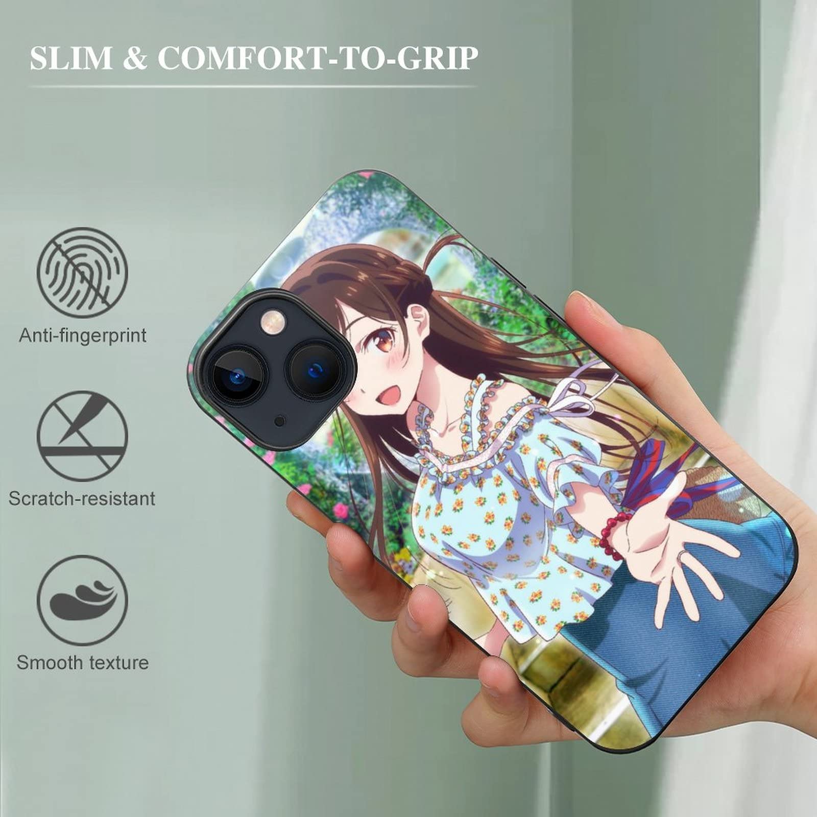 Amazon.co.jp: 彼女お借りします 水原千鶴 スマホ ケース iPhone 13
